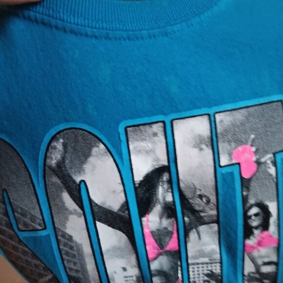 Vintage T-Shirt Small 80s South Beach Miami Florida Bikini Party Graphic - Picture 4 of 5